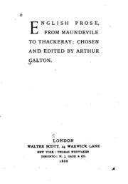 English Prose