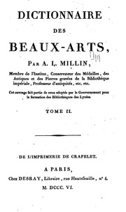 Dictionnaire Des Beaux-arts