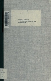 Aramäische Papyrus aus Elephantine