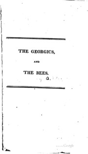 The Georgics Of Virgil