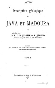 Description géologique de Java et Madoura