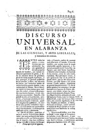 Plaza universal de todas ciencias y artes