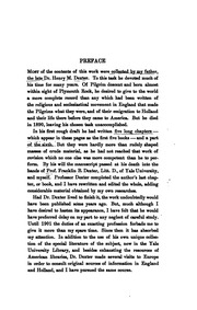 The England And Holland Of The Pilgrims