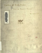 Fables [and] Folk-tales From An Eastern Forest