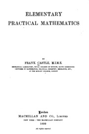 Elementary Practical Mathematics