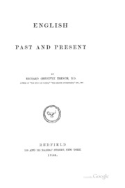 English Past And Present;