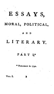 Essays And Treatises On Several Subjects.
