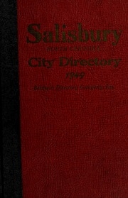 Baldwin's Salisbury, North Carolina City Directory [1949]