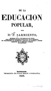 De la educacion popular