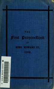 أول كتاب صلاة صادر عن سلطة البرلمان للسنة الثانية للملك إدوارد الرابع