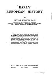 Early European History