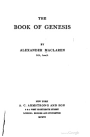 The Book Of Genesis