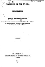 Caminos de la isla de Cuba. Itinerarios