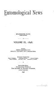 Entomological News