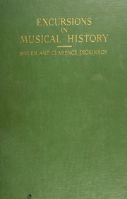 Excursions In Musical History