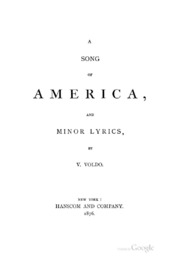 A Song Of America, And Minor Lyrics.