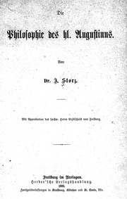 Die Philosophie Des Hl. Augustinus
