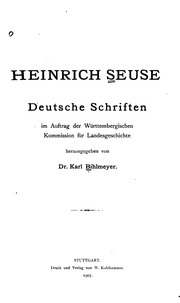Deutsche Schriften im Auftrag der Württembergischen Kommission für Landesgeschichte