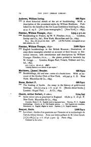 A List Of Books On Industrial Arts. October, 1903