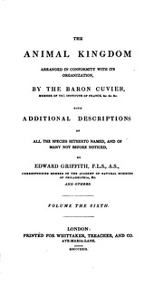 The Animal Kingdom : Arranged In Conformity With Its Organization