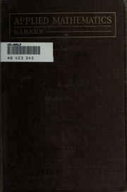Applied Mathematics For Junior High Schools And High Schools
