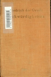 Denkwürdigkeiten