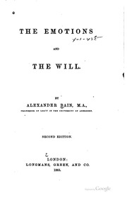 The Emotions And The Will