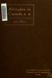 Altitudes In The Dominion Of Canada