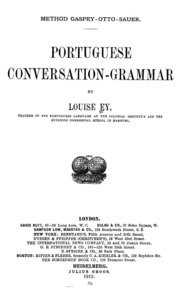 Portuguese Conversation-grammar