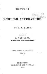 History Of English Literature
