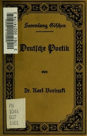 Deutsche Poetik