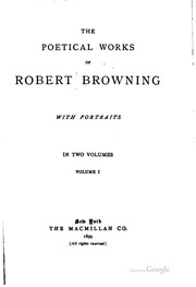 The Complete Poetic And Dramatic Works Of Robert Browning