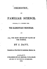 Chemistry, And Familiar Science
