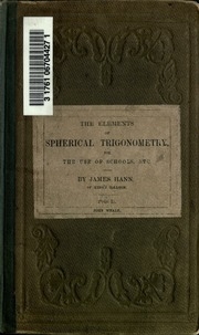 The Elements Of Spherical Trigonometry