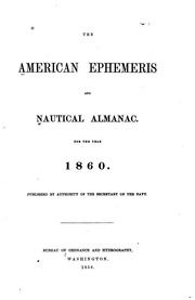 The American Ephemeris And Nautical Almanac. (1855-1980)
