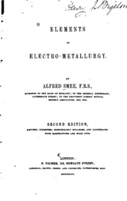 عناصر علم المعادن الكهربائية