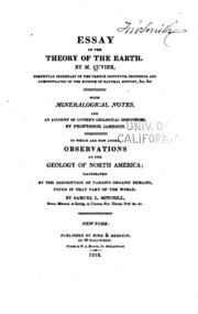 Essay On The Theory Of The Earth
