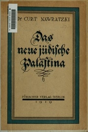 Das neue jüdische Palästina