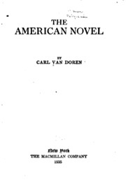 The American Novel