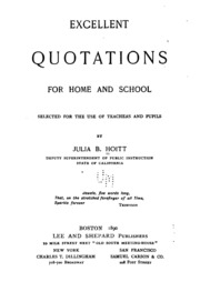 Excellent Quotations For Home And School ..