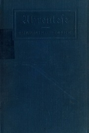 Ährenlese; a German reader, with practical exercises