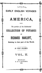 Voyages Of The English Nation To America
