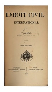 Droit Civil International