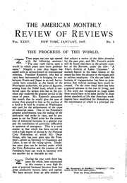 The American Monthly Review Of Reviews