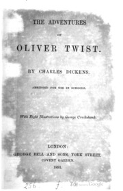 The Adventures Of Oliver Twist. Abridged