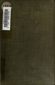 Compulsory Service : A Study Of The Question In The Light Of Experience