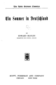 Ein Sommer In Deutschland