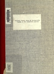 Canada In The Seventeenth Century