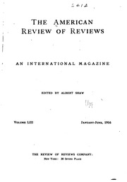The American Review Of Reviews