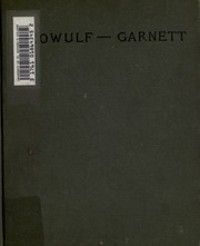 Beowulf: An Anglo-saxon Poem : And The Fight At Finnsburg